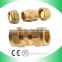 1/2"*1/2" Golden Color Copper Thin Wall Pipe Fittings