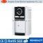 Portable mini desktop hot and cold water dispenser with refrigerator