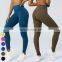 Wholesale Womens Tummy Control Tights Sports Legging Custom Workout Wear Gym Fitness Pants High Waist Yoga Leggings For Women