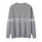 Customizable 100% Cashmere V-Neck Pullover High Quality Knitted Side Split Sweater Plus Size Casual for Winter & Autumn