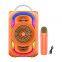 JQS406 OEM bass sound portable 4-inch speaker 8W power wireless bluetooth speaker for outdoor