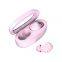 2025 OEM logo TWS Earphone Bt 5.3 Wireless Headphone Fast Charge Mini in Ear Earring Earbuds Sports Headset Low Latency