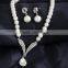 2015 best selling fashion women necklace earrings pearl accessories