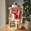 Wooden book shelf Display  Bookcase Book Storage Bamboo Craft Book Rack Storage Rack Shelves Books Holder Wooden Bookcase