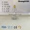 300ml Bulb Shaped Glass Vase With Metal Lid