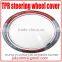 car steering wheel cover car wheel cover TPR steering wheel cover car accessory