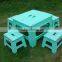 Plastic foldable table/out door table