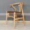 Metal frame hans wegner wishbone chair