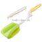 Manufacturer safe material sponge pp nylon baby bottle cleaning brush baby bottle brush for cleaning