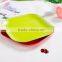 bamboo fiber bread bin wholesale dinner plastic plate