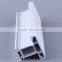 Huazhijie super durable upvc doors & windows profile five chamber