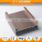Best price window and door electrophoresis aluminium extruded profile factory made in China  supplier