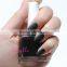 Hotselling Pure black matte nail polish 12ml