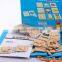 hot sale plywood material pairs game OEM kids educational wooden pairs game MDD-1090