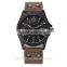 Stainless steel case leather strap wholesale watches geneva watches china
