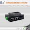 Intelligent transportation surveillance duplicate supply 100Mbps fast speed industrial switch