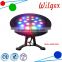 Multicolor change IP68 DMX 3IN1 RGB led underwater light fixture