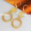 Wholesale Coin Money 24k Gold Plated Muslim Jewelry Islamic Gold Earring