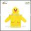 2016 Summer waterproof durable animal kids raincoat