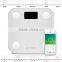 Digital bathroom bluetooth body fat scale