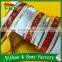 wide gold solver mesh with multi color merry christmas ribbon wholesale