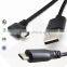 Samsung both ends angled micro usb extention data charging cable                        
                                                Quality Choice