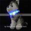 multicolor led collar nylon dog collar led fashion petcollar