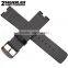 Durable Genuine Leather Deployant Watch Band Strap Buckle Bracelet Watchbands 22mm