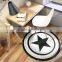 Round Captain America Shield Rug Loop pile Carpet Durable Eco-Friendly cDoor Floor Bath Mat Customize Size and Pattern