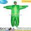 DJ-CO-116 Inflatable Suit Funny Colorful Halloween Costume Green jumpsuit