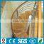 Modern stainless steel wood round stairs --YUDI