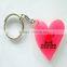 China factory making cheap rubber keychain for decoration