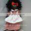 Soft Black lady Doll, stuffed plush toy,