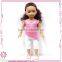 18 inch DIY girl doll with clothes lovely baby toy doll for kids