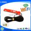 SMA male connector RG174 cable 5dBi patch 2.4G wifi antenna