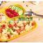 High Quality LFGB Silicone Unique 3 Compartment Dinner Plate