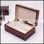 Red wine storage boes painted wooden flip display special packing bo customized wholesale sales