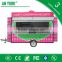 2015 HOT SALES BEST QUALITY portable food cart wooden food cart grocery food cart