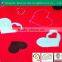 Heart pattern printed polyester coral fleece car seat upholstery fabric