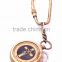 BRASS ANTIQUE COMPASS KEYCHAIN - NAUTICAL KEY CHAIN - PROMOTIONAL GIFT KEY RING