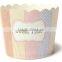 15oz 450ML Custom Printed Disposable Ice Cream Paper Cups With plastic spoon and lids