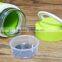 stylish mini airtight double wall glass drinking bottle