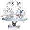 Handmade beautiful wedding gifts crystal swan