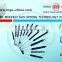 Compression gas spring with different end fitting for AUTO