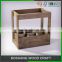Recyclable MDF Wooden Wine Carrying Case Gift Box