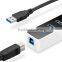 USB3.1 to 3 Ports USB HUB 3.0 10/100/1000Mbps Gigabit Ethernet RJ45