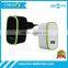 Mobile phone charging 5V 2.4A usb wall charger with UK, US, EU PLUG