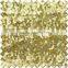 2016 beautiful design of bead piece embroidered fabric for dress