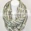 2 Colors Available Now for Clear Out! 35" x 35" Triangle Infinity Scarf for Girls 100% Polyester Infinity scarf