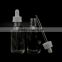 2oz clear glass bottles rubber stopper childproof tamperproof cap